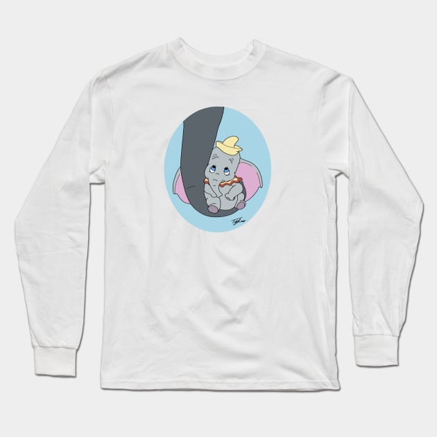 Dumbo Long Sleeve T-Shirt by Tuckerjoneson13